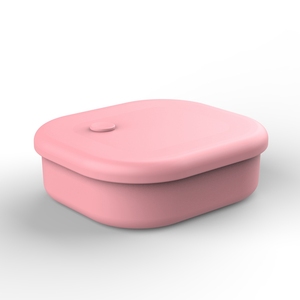 Boîte à lunch bento en silicone de qualité alimentaire, anti-fuite, anti-déversement, avec 4 compartiments, pour enfants, école et pique-nique - Product Image 2