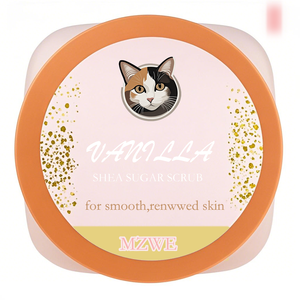 Exfoliante corporal Etiqueta Privada lindo gatito Natural hidratante exfoliante azúcar blanqueamiento exfoliante corporal - Product Image 2