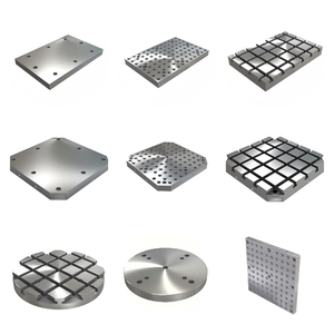 Plaque de montage à rainures en T pour table rotative CNC, système d'outillage de fixation modulaire pour le maintien de pièces sur machine CNC - Product Image 1