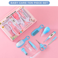 Kit de soins pour bébé, ensemble de manucure et de pédicure, cadeau, kit de soins et de toilettage pour bébé, coupe-ongles de qualité supérieure pour bébés