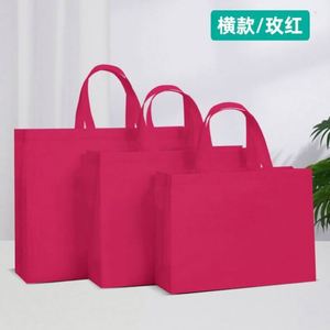 Bolsas de Tela No Tejida Promocionales - Bolsas Personalizadas con Serigrafía, Termoselladas, Reutilizables, Portátiles, para Compras, Eventos y Regalos - Product Image 2