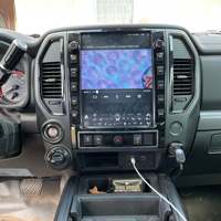 Los Mejores Radios para Auto con Pantalla Táctil Vertical Estilo Tesla, Doble DIN, para Nissan Titan 2020-2024, Sistema Android 12