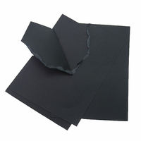 Cartón Negro de 787*1092 mm, 70*100 cm, 300 g/m², 350 g/m², Hojas/Rollo para Cajas de Embalaje, Bolsas, Colgadores de Papel