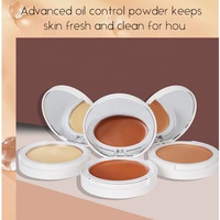 Vente en gros de fonds de teint de marque privée soyeux cosmétiques (nouveau) Palette de fond de teint hydratant teinté imperméable à l'eau crème correcteur