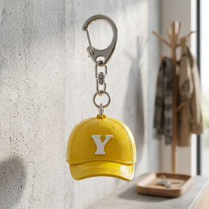 พวงกุญแจหมวกนิรภัยโลหะ PVC สำหรับผู้บริหาร - Product Image 3