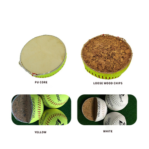 Pelota <span class=keywords><strong>de</strong></span> Softbol <span class=keywords><strong>de</strong></span> Entrenamiento <span class=keywords><strong>de</strong></span> PVC Blanco <span class=keywords><strong>de</strong></span> 12 Pulgadas Personalizada con Núcleo <span class=keywords><strong>de</strong></span> <span class=keywords><strong>Goma</strong></span> <span class=keywords><strong>Espuma</strong></span> y Logotipo Personalizado - Product Image 6