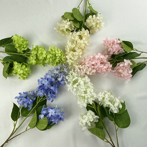 Flores Artificiales de Lila Micro-Ling de Poliéster, Decoración para Bodas, Accesorios de Fotografía, Decoración del Hogar - Product Image 2