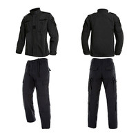 Uniforme de garde de sécurité noir fabricant de costume ACU tactique en gros