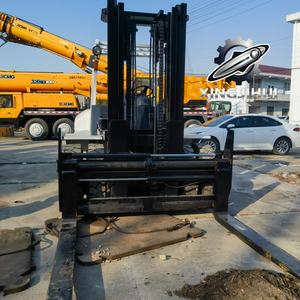 Montacargas TCM FD100Z8 de 10 toneladas, montacargas usado de Japón, 10 toneladas, motor Isuzu 6BG1, máquina usada, montacargas a gasolina, 3000 mm, 10000 kg - Product Image 6