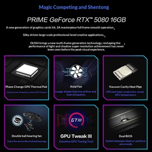En stock – Vente en gros – PC de jeu ASUS personnalisé avec refroidissement DIY – R9 9950X3D 48G DDR5 1TB SSD RTX 5080 – Commande en gros prête à être expédiée – Haute performance - Product Image 3