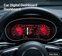 Kit de modernisation de tableau de bord numérique Linux Yuefu 12,3 pouces pour VW Polo 2009-2018, écran LED, prise en charge multilingue 1