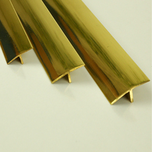 Customized Polished Brass <b>Accessory</b> for <b>Interior</b> Decor Modern Gold U-Shaped Trim Tile Trim Custom Length Diameter for Apartments - Product Image 4