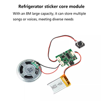DIY Handgefertigtes Aufnahme- und Wiedergabemodul Pop-up-Buch Grußkarte Kühlschrankmagnet Kernmodul Kann 8M MP3-Musik herunterladen