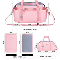 Vente en gros d'accessoires pour petit chien respectueux de l'environnement approuvés par les compagnies aériennes personnalisées sac à dos pour chien chat voyage sac pour animal de compagnie pour chien