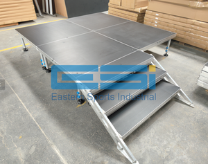 ESI Scène d'extérieur portable à 4 pieds en aluminium étanche et résistante aux UV pour événements de jardin et présentoirs en treillis - Product Image 5