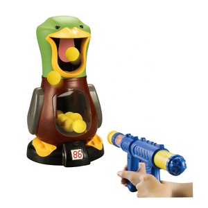 HUADA 2023 il più nuovo prodotto ha colpito la mia anatra bambini EVA Soft Balls Shooting Target Game Gun Toys con anatra - Product Image 2