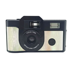 Appareil photo argentique 35 mm en gros, appareil photo 35 mm réutilisable personnalisé avec flash, design tendance attrayant avec plus de couvercles d'objectif en option - Product Image 6