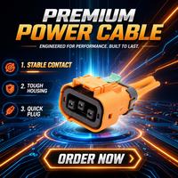 Connecteur de câble pour véhicules électriques haute tension série HVIL Renhotec, connecteur femelle HV Lock 800V AC/DC, alimentation interverrouillable IP67 CE