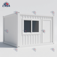 Maison de conteneur de stockage en kit de 20 pieds avec kit de montage pour magasin Maison de conteneur en kit personnalisée