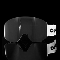 Lunettes de ski personnalisées avec protection UV400, lunettes de sport pour snowboard, lunettes de ski anti-buée OEM, sangles magnétiques pour lunettes de ski