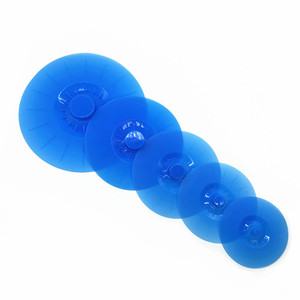 New Colorful Heat Resistant Food Airtight <b>Seal</b> Cover Silicone Suction Lids - Product Image 3