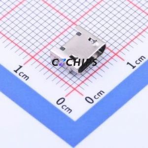 USB-MR-D-033 USB Connector SMD Connector ( Connector Type: Micro-B )( Gender: Female )( Mounting Type: Horizontal Mount ) - Product Image 1