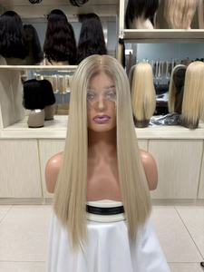 ลดราคาจากโรงงาน ผมแท้จีนสำหรับวิกผมแบบลูกไม้ด้านหน้า ฐานใส ยาวพิเศษ ขนาดเล็ก/ใหญ่ ความหนาแน่น 150% - Product Image 1