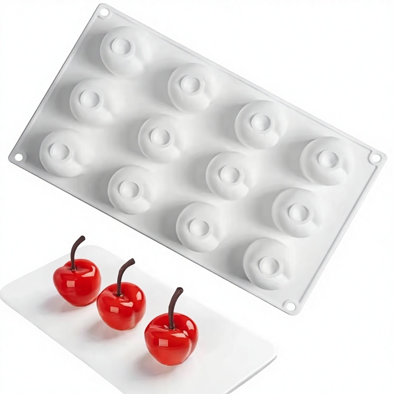AKOKO Cherry Silicone Mold for Baking