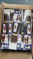 BELEZA T1/27 #    Cheveux synthétiques Water Wave 80g 22 pouces pour tresses au crochet, pack original Freetress Passion Twist pour tressage