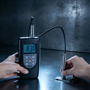 Instrument de mesure d'épaisseur de revêtement CM-1210A, jauge de film de peinture portative pour revêtements non conducteurs sur métaux non magnétiques - Product Image 3