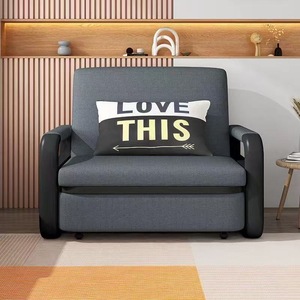 Canapé-<span class=keywords><strong>lit</strong></span> <span class=keywords><strong>double</strong></span> respirant en tissu, pliable et <span class=keywords><strong>escamotable</strong></span>, facile à installer pour salon d'appartement – Offre Spéciale - Product Image 1