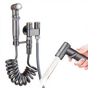 Ducha Higiénica Moderna para Baño, Bidé con Doble Salida y Asiento de Bidé con Fácil Instalación - Product Image 3