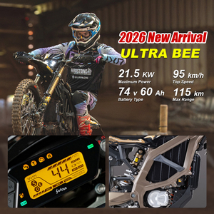 รถมอเตอร์ไซค์วิบากสำหรับผู้ใหญ่ Surron Ultra 74V 60Ah 24.5kW รุ่นปี 2026 พร้อมส่งในประเทศสหรัฐอเมริกา สหราชอาณาจักร และออสเตรเลีย จัดส่งรวดเร็ว ดุต - Product Image 1