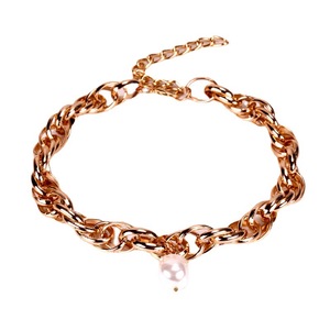 Collar de Perlas con Cadena de Oro, Colgante Barroco de Doble Capa, para Uso Diario - Product Image 5