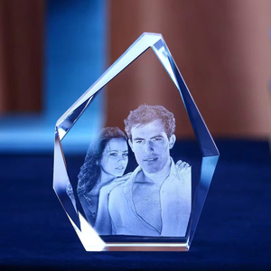 ผู้ผลิตคริสตัล Pujiang คริสตัล K9เปล่าสำหรับแกะสลักรูปที่ระลึกตามต้องการ - Product Image 6