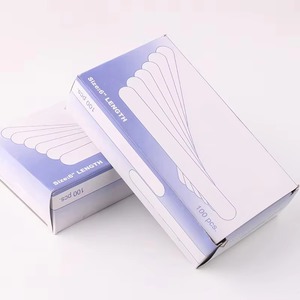 Spatules en bois naturel pour épilation, 100 bâtonnets applicateurs de cire, spatules à cire pour le corps - Product Image 3