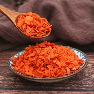 Dried Carrot Granules Dehydrated Carrot Cubes Dehydrated Carrot Flakes