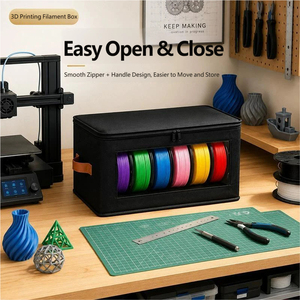 3D Printer Filament Dry Storage <b>Box</b> Dustproof Moistureproof Holder for 6 <b>Rolls</b> 1kg Spools - Product Image 3
