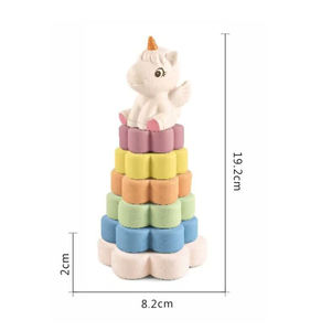Dinosaure <span class=keywords><strong>licorne</strong></span> prune en PVC émettant <span class=keywords><strong>de</strong></span> la lumière à prix compétitif cercle d'empilage bébé été jouet eau flottant unisexe - Product Image 5