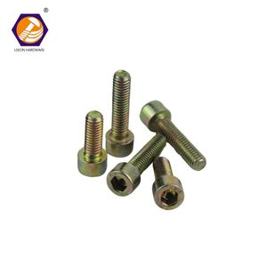 Industrial Zinc <strong>Hexagon</strong> <strong>Socket</strong> <strong>Head</strong> <strong>Screw</strong> M2 to M9 Sizes Carbon Steel Machine <strong>Screw</strong> 25mm Length - Product Image 3