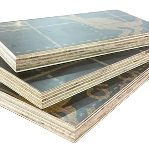 胶合板4x8板工业室外一级金合欢松木18毫米防水贴膜建筑用胶合板