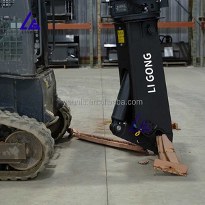 Diskon 2.8t skid steer <span class=keywords><strong>loader</strong></span> S510 digunakan <span class=keywords><strong>scrap</strong></span> metal shear,eagle shear untuk - Product Image 4