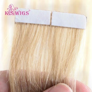 K.SWIGS Extensions de cheveux humains de qualité supérieure, sans couture, lisses, noires, brunes, blondes, douces et soyeuses - Product Image 4