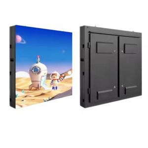 P8โฆษณากลางแจ้ง LED แผงติดผนังวิดีโอดิจิตอลแบบมนุษย์ป้ายโฆษณาแบบคงที่หน้าจอยักษ์จอแสดงผล LED สำหรับกลางแจ้ง - Product Image 4