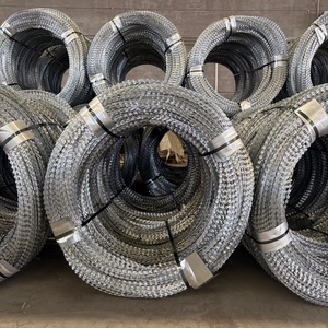 Vente directe d'usine - Fil barbelé galvanisé - Fil concertina - Fil barbelé haute sécurité - Clôture en fil barbelé pour la protection et la sécurité - Product Image 4