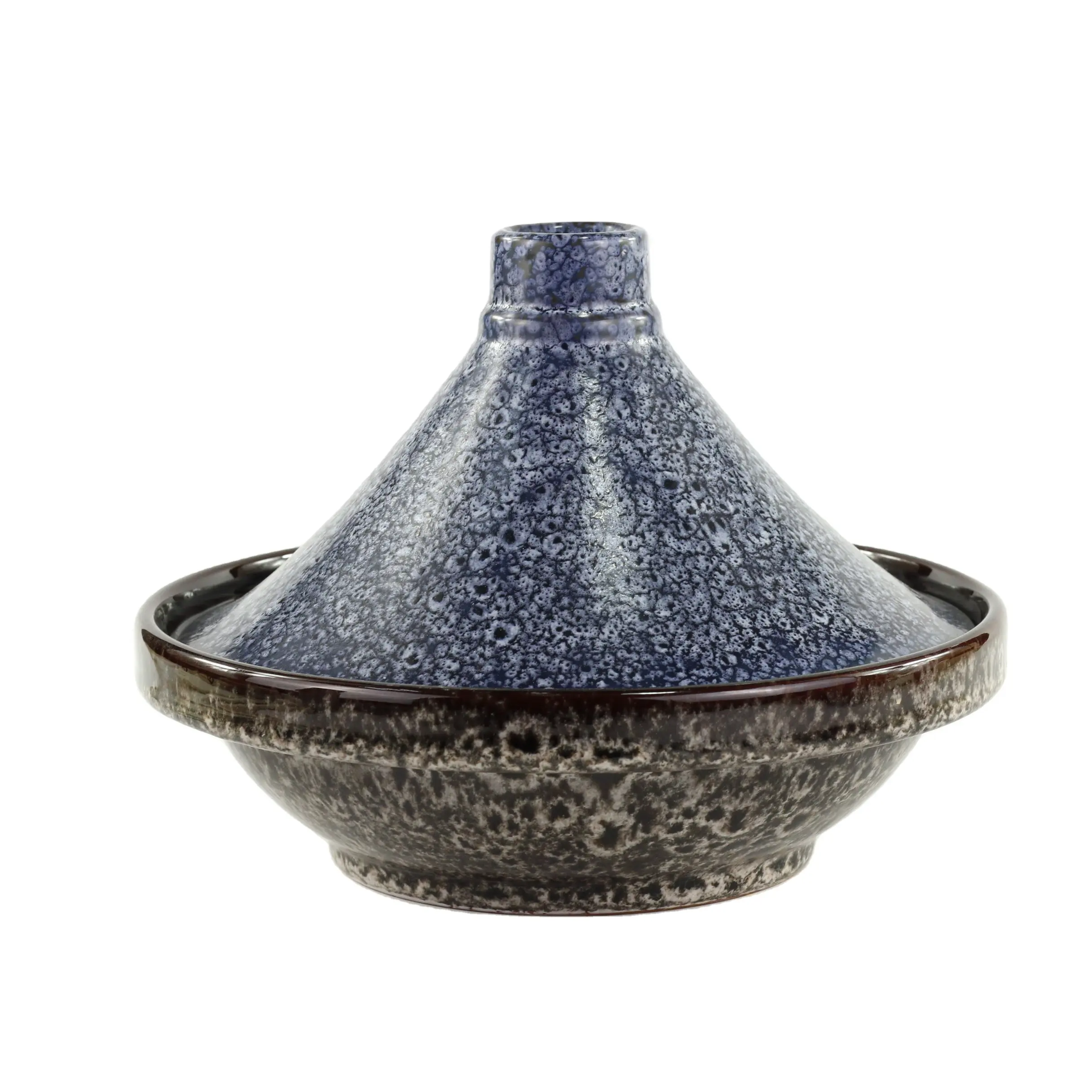 Tajine — petit Pot en argile jine de cuisson marocain, glaçure conductrice en céramique