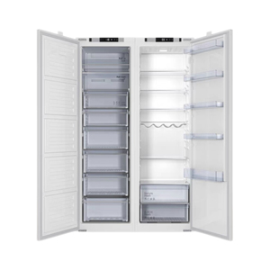 Réfrigérateur-congélateur électrique sans givre, à porte française, <span class=keywords><strong>encastrable</strong></span>, haut, 529L, usage domestique, hôtelier, commercial, économe en énergie, faible consommation - Product Image 3