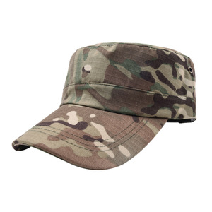 Vente en gros Casquettes de baseball multicolores de camouflage tactique dans la jungle à dessus plat - Product Image 5