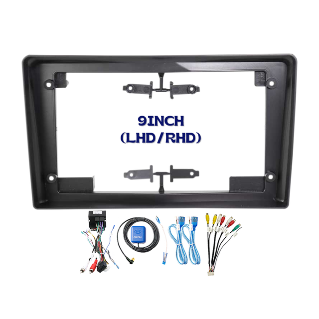 Meihua 9Inch LHD RHD Car Stereo Frame Cable Canbus Radio Frame for Opel Astra H/Zafira B 2005-2014 Dashboard Placement 1 Year
