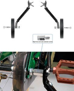Roues d'entraînement <span class=keywords><strong>pour</strong></span> vélos de 12, <span class=keywords><strong>14</strong></span>, 16, 18, 20 <span class=keywords><strong>pouces</strong></span>, résistantes, avec stabilisation, Kit monté <span class=keywords><strong>pour</strong></span> enfants, garçons et filles - Product Image 2